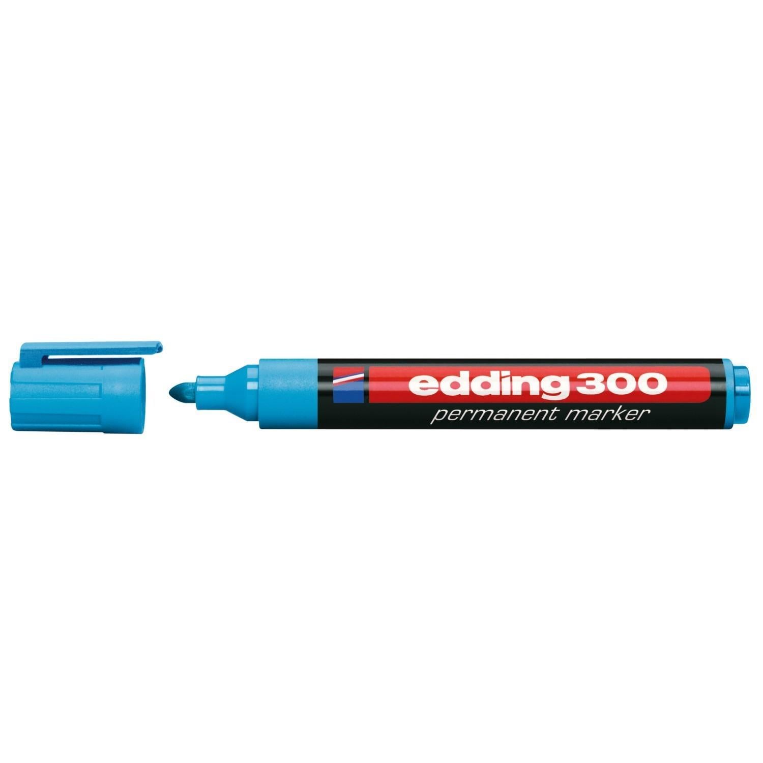 Edding Permanent Markör Yuvarlak Uç 3 Mm Açık Mavi (E-300)Edding Permanent Markör Yuvarlak Uç 3 Mm Açık Mavi (E-300) - Kirtasiyem.netParmanent Ve Markörler