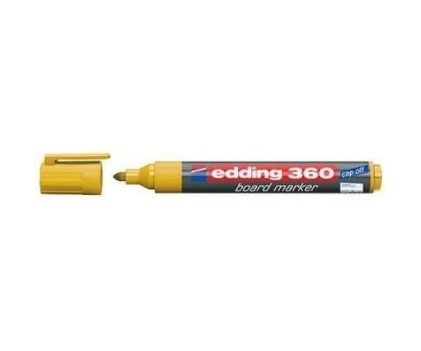 Edding Tahta Kalemi Sarı 360Edding Tahta Kalemi Sarı 360 - Kirtasiyem.netBeyaz Tahta Kalemi