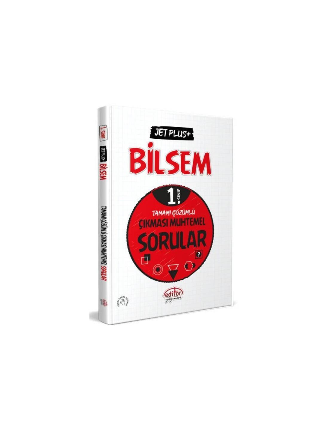 Editör 1. Sınıf Jet Plus BİLSEM Hazırlık Çıkması Muhtemel SorularEditör 1. Sınıf Jet Plus BİLSEM Hazırlık Çıkması Muhtemel Sorular - Kirtasiyem.net1.Sınıf