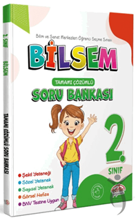 Editör 2. Sınıf Bilsem Çözümlü Soru Bankası - Editör Yayınevi2.Sınıf