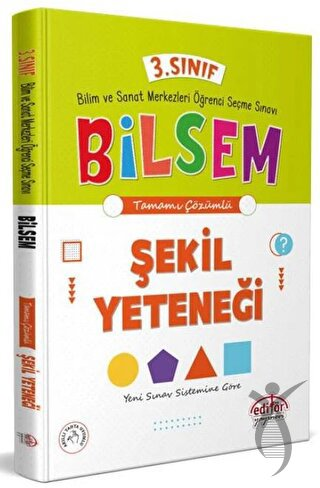 Editör 3. Sınıf Bilsem Hazırlık Şekil Yeteneği Tamamı Çözümlü Diğer Kırtasiye Ürünleri