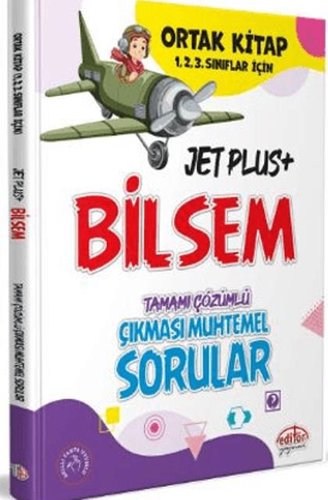Editör Bilsem Jet Plus Ortak Kitap (1, 2 ve 3. Sınıflar İçin) Tamamı Çözümlü Muhtemel Çıkmış Sorular 1.Sınıf