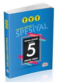 Editör Editör Tyt Spesiyal Çözümlü 5 Deneme Sınavı FasiküllüEditör Editör Tyt Spesiyal Çözümlü 5 Deneme Sınavı Fasiküllü - Kirtasiyem.netDiğer Kırtasiye Ürünleri