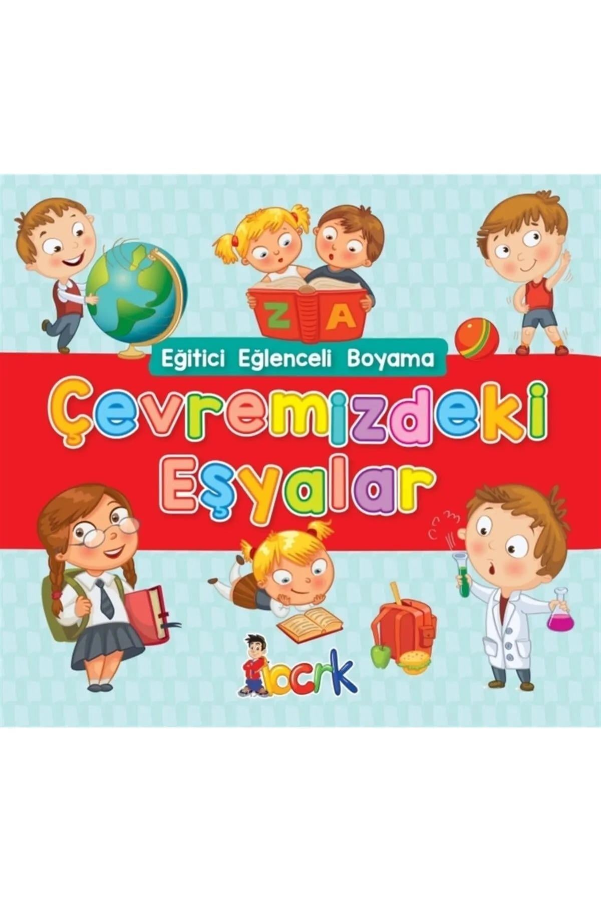 Eğitici Eğlenceli Boyama_Çevremizdeki Eşyalar /BıcırıkEğitici Eğlenceli Boyama_Çevremizdeki Eşyalar /Bıcırık - Kirtasiyem.netBoyama Kitapları