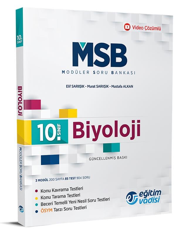 Eğitim Vadisi 10. Sınıf Msb BiyolojiEğitim Vadisi 10. Sınıf Msb Biyoloji - Kirtasiyem.net10.Sınıf