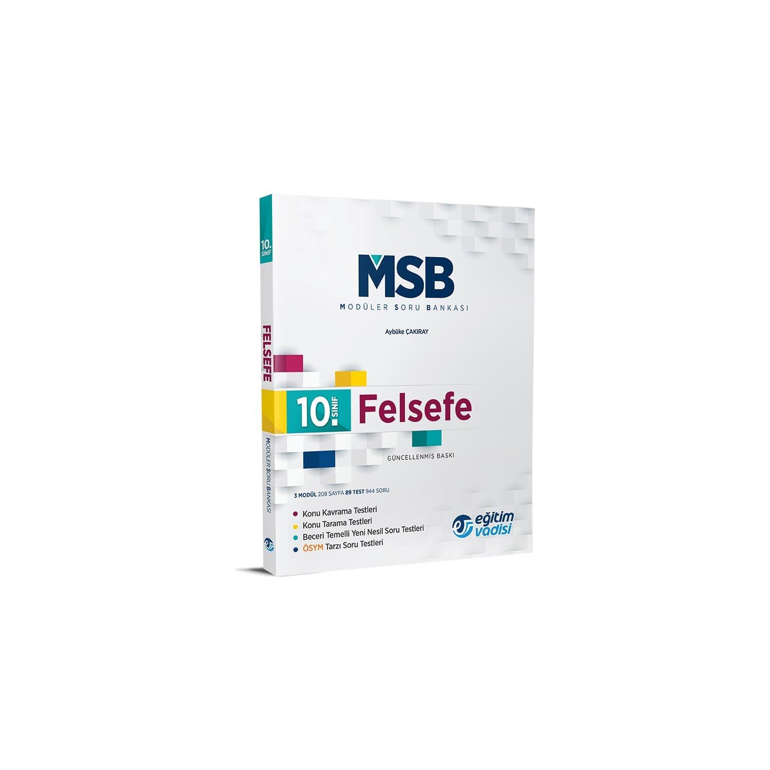 Eğitim Vadisi 10. Sınıf Msb FelsefeEğitim Vadisi 10. Sınıf Msb Felsefe - Kirtasiyem.net10.Sınıf