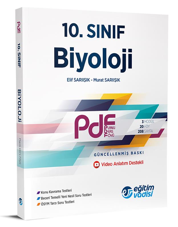 Eğitim Vadisi 10. Sınıf (Pdf) BiyolojiEğitim Vadisi 10. Sınıf (Pdf) Biyoloji - Kirtasiyem.net10.Sınıf