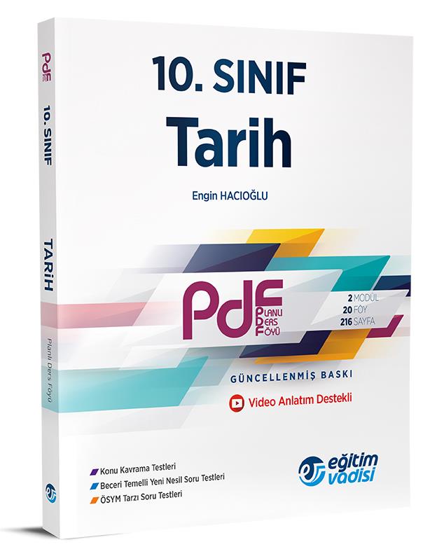 Eğitim Vadisi 10. Sınıf (Pdf) TarihEğitim Vadisi 10. Sınıf (Pdf) Tarih - Kirtasiyem.net10.Sınıf