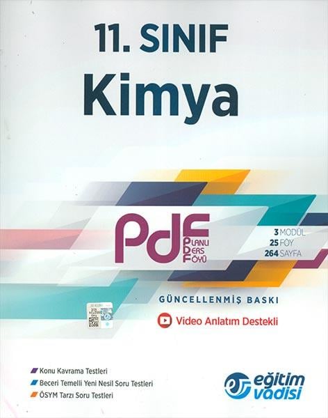 Eğitim Vadisi 11. Sınıf (Pdf) KimyaEğitim Vadisi 11. Sınıf (Pdf) Kimya - Kirtasiyem.net11.Sınıf