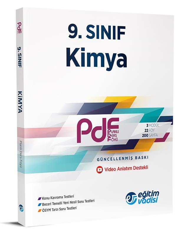 Eğitim Vadisi 9. Sınıf (Pdf) KimyaEğitim Vadisi 9. Sınıf (Pdf) Kimya - Kirtasiyem.net9.Sınıf