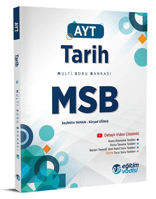 Eğitim Vadisi Ayt Msb TarihEğitim Vadisi Ayt Msb Tarih - Kirtasiyem.netAYT