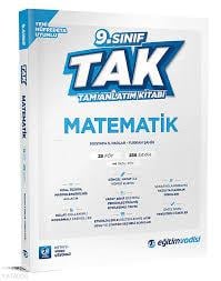 Eğitim Vadisi Taktik 9. Sınıf Tam Anlatım Kitabı Matematik (24-25)AYT