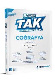 Eğitim Vadisi Taktik 9. Sınıf Tam Anlatım Kitabı Cografya (24-25)AYT