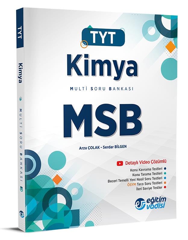 Eğitim Vadisi Tyt Msb KimyaEğitim Vadisi Tyt Msb Kimya - Kirtasiyem.netTYT