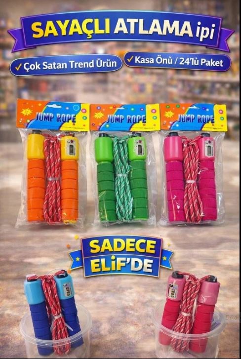 Elf Atlama İpi Sayaçlı Diğer Oyuncak Ürünleri