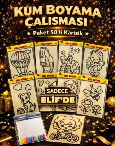 Elt Kum Boyama 9 luDiğer Oyuncak Ürünleri