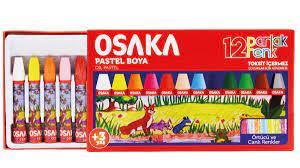 Elt Osaka Pastel Boya 12 Li  OPB-12Ak Osaka Pastel Boya 12 Renk - Kırtasiyem.netPastel Boyalar