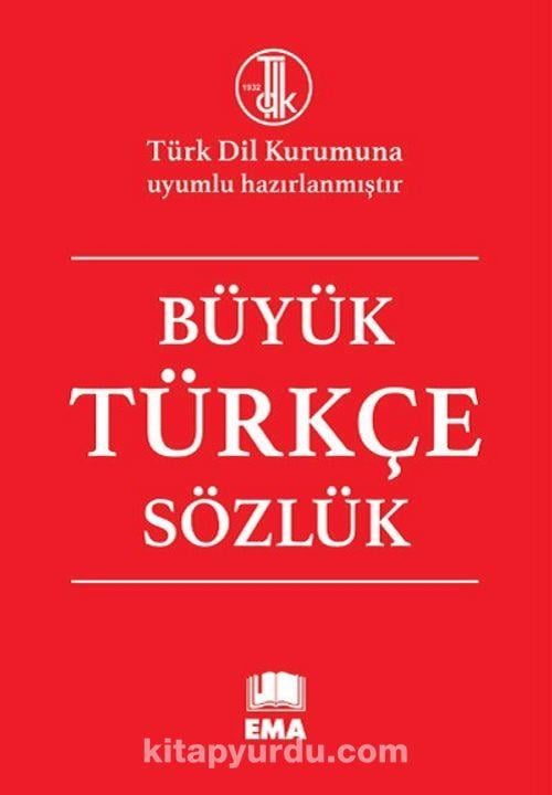 Ema Türkçe Sözlük Büyük Boy Karton KapakEma Türkçe Sözlük Büyük Boy Karton Kapak - Kirtasiyem.netTürkçe Sözlük