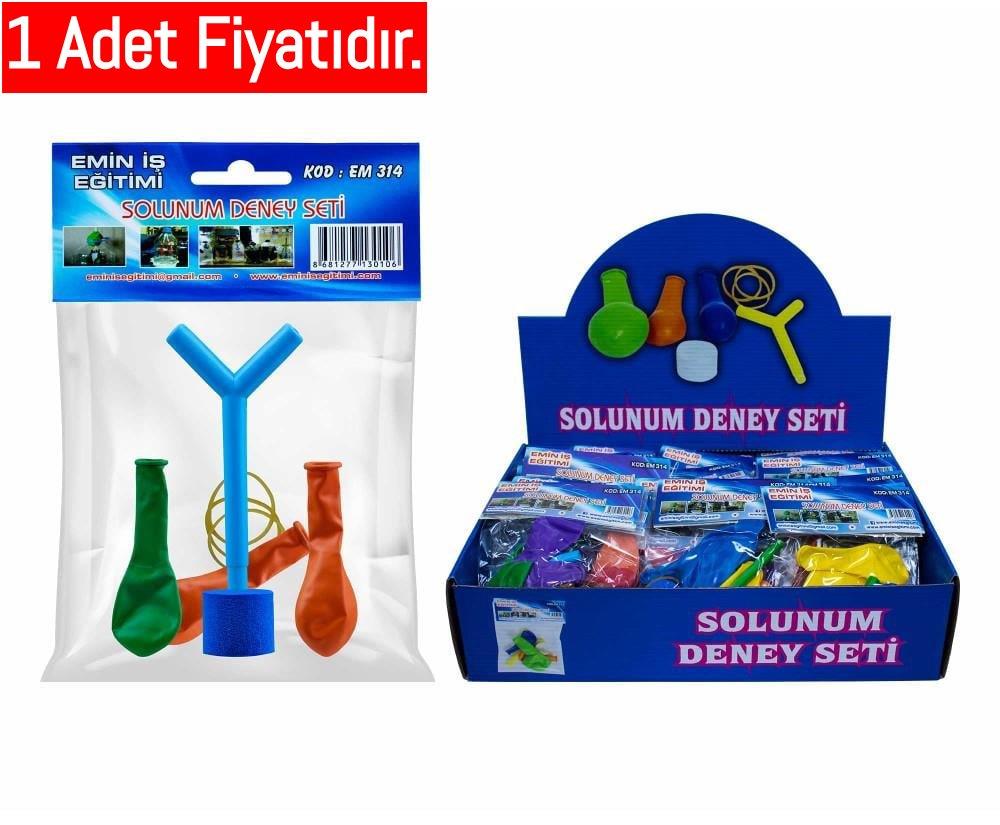 Emin Solunum Deney Seti *40 (1 Adet)Emin Solunum Deney Seti *40 - Kirtasiyem.netEğitici Materyaller
