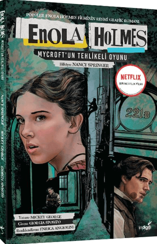 Enola Holmes - Mycroft’un Tehlikeli Oyunu - İndigo KitapDiğer Kırtasiye Ürünleri