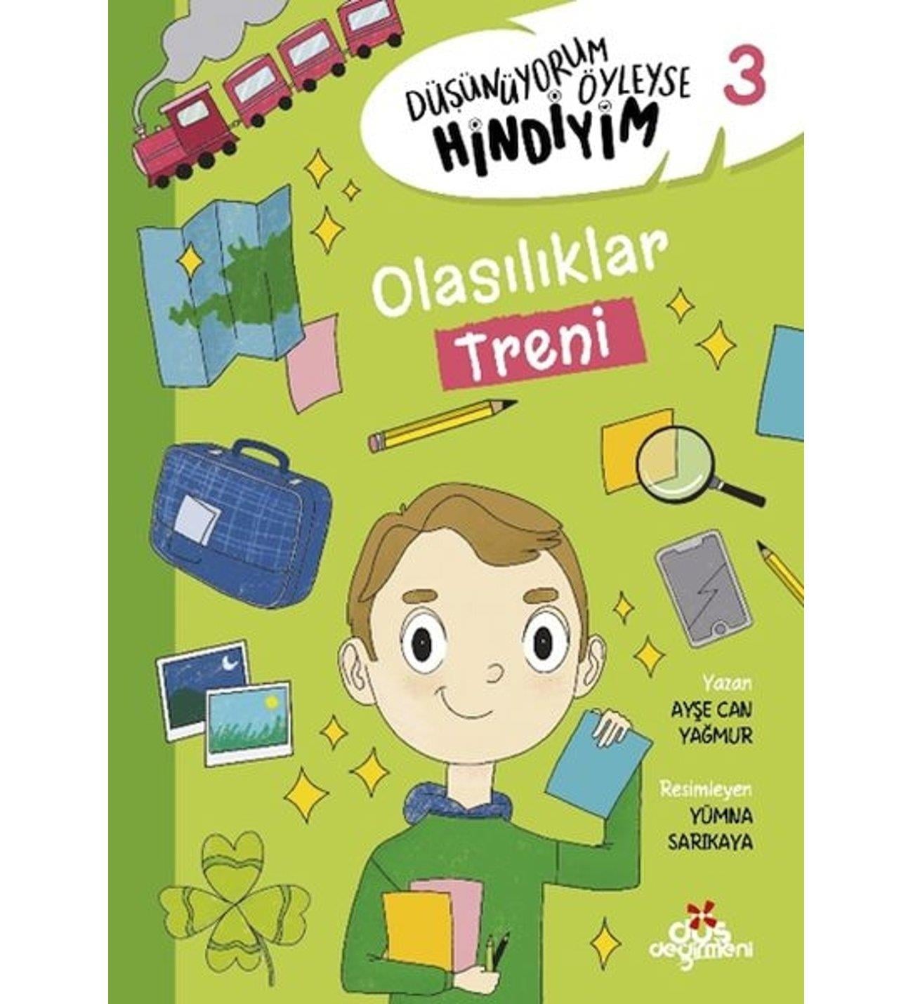 Erdem Düşünüyorum Öyleyse Hindiyim 3 - Olasılıklar Treni Düş DeğirmeniErdem Olasılıklar Treni - Düşünüyorum Öyleyse Hindiyim - 2 - Kirtasiyem.netHikaye Kitabı Setleri
