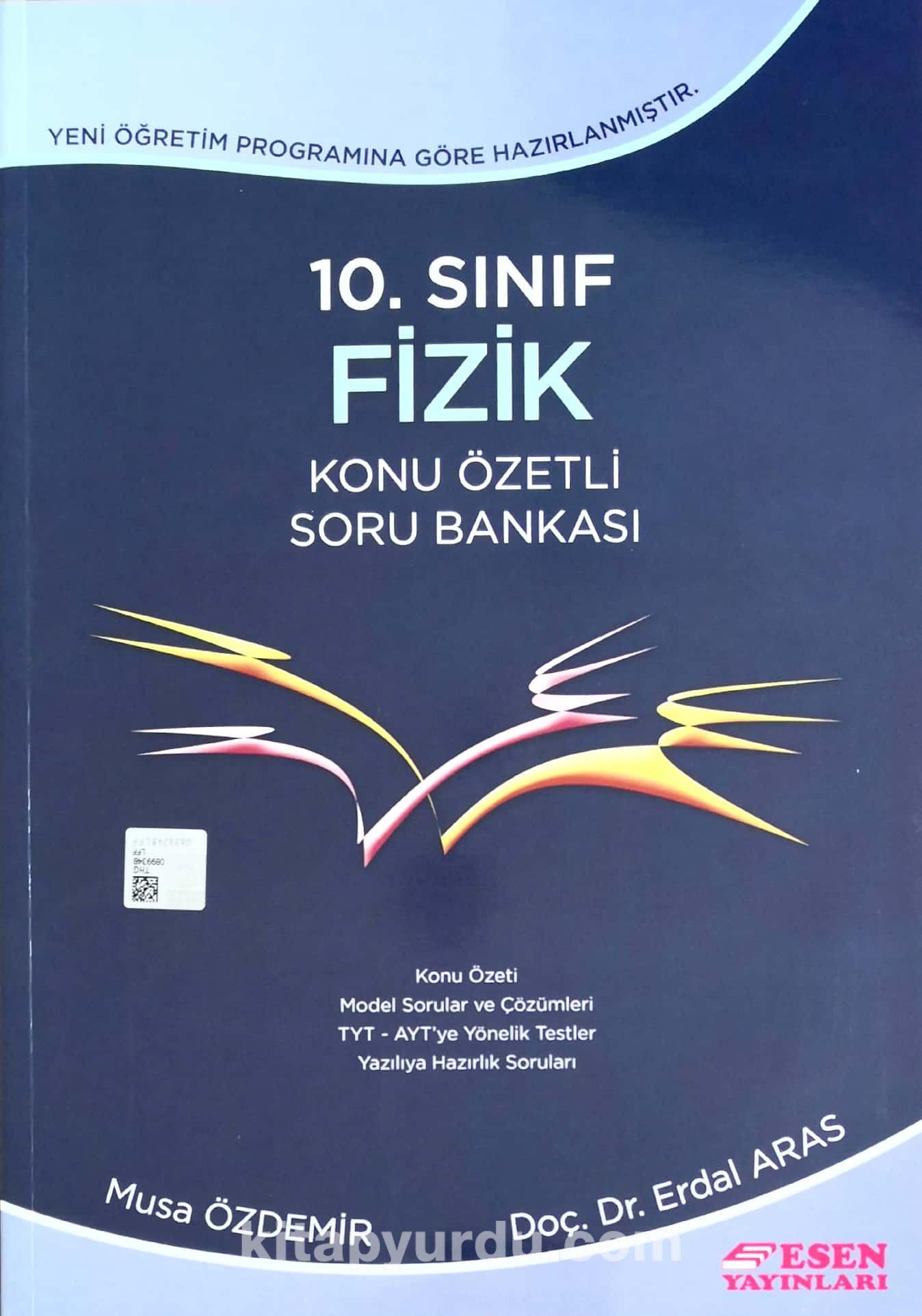 Esen 10. Sınıf Fizik Konu Özetli Soru Bankası (Yeni)Esen 10. Sınıf Fizik Konu Özetli Soru Bankası (Yeni) - Kirtasiyem.net10.Sınıf