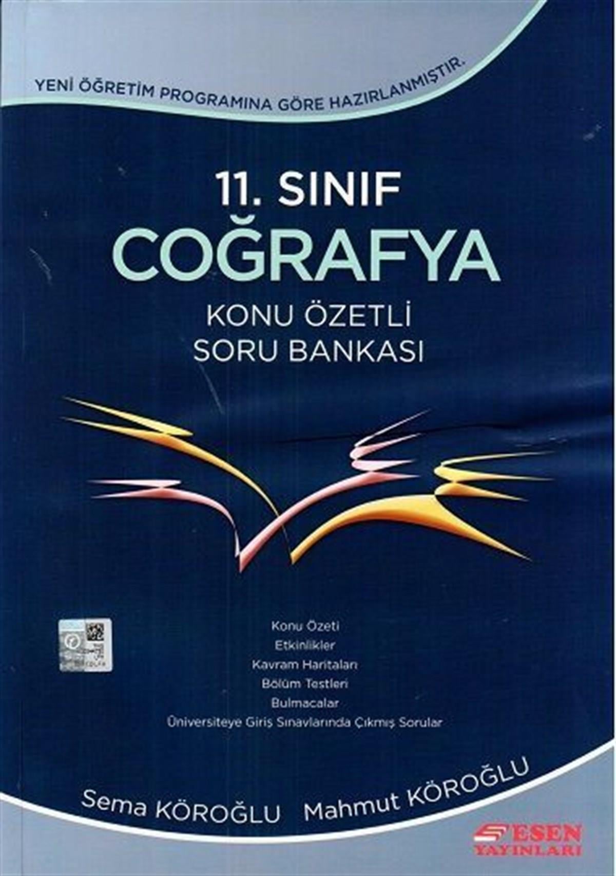 Esen 11. Sınıf Coğrafya Konu Özetli Soru BankasıEsen 11. Sınıf Coğrafya Konu Özetli Soru Bankası - Kirtasiyem.netLise