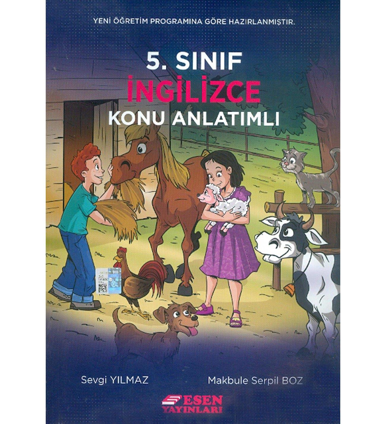 Esen 5. Sınıf İngilizce Konu AnlatımlıEsen 5. Sınıf İngilizce Konu Anlatımlı - Kirtasiyem.netOrtaokul