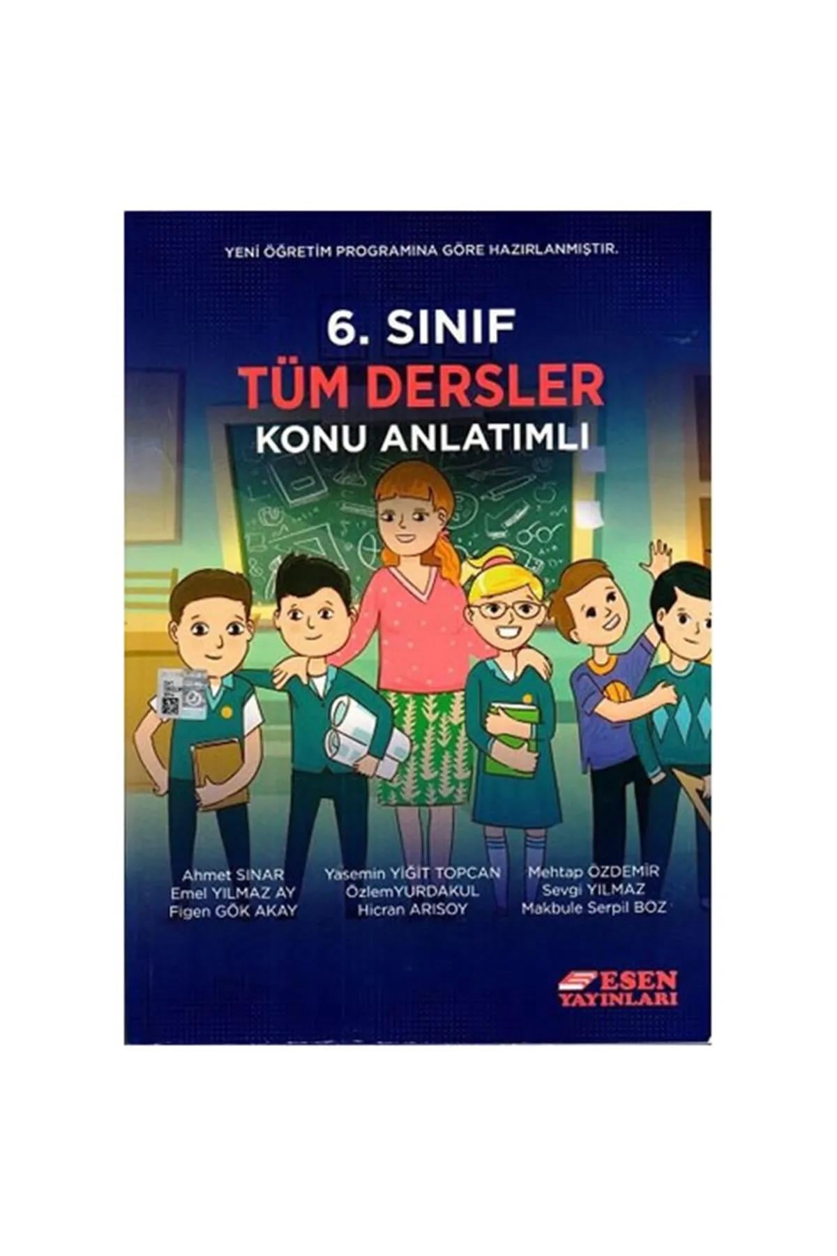 Esen 6. Sınıf Tüm Dersler Konu Anlatımlı (Yeni)Esen 6. Sınıf Tüm Dersler Konu Anlatımlı (Yeni) - Kirtasiyem.netOrtaokul