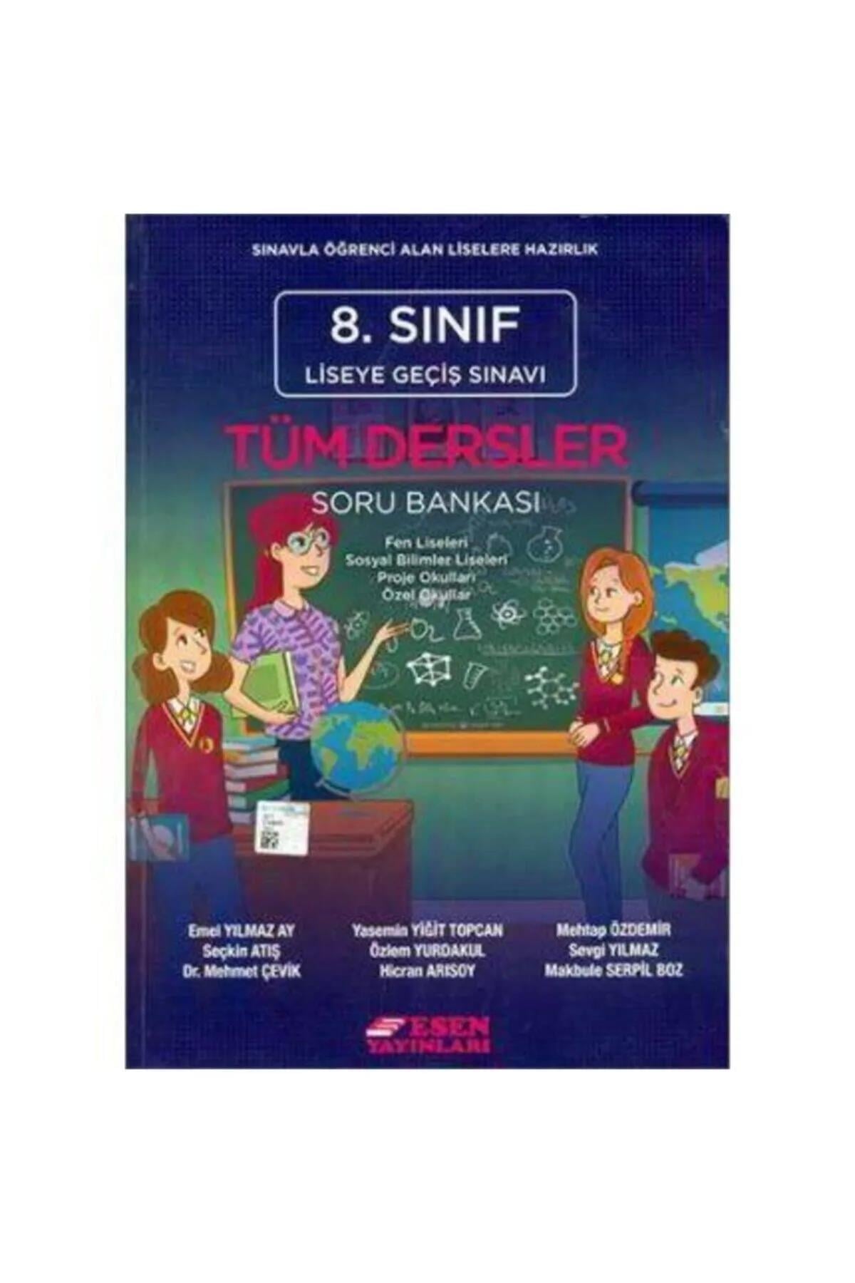 Esen 8. Sınıf Lgs Tüm Dersler Soru Bankası (Yeni)Esen 8. Sınıf Lgs Tüm Dersler Soru Bankası (Yeni) - Kirtasiyem.net8.Sınıf