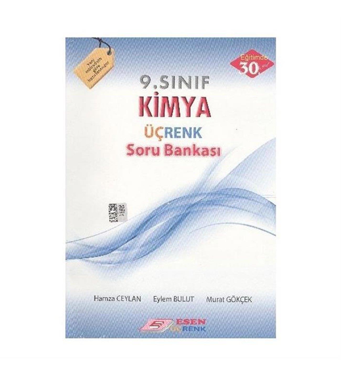 Esen 9.Sınıf Kimya Üçrenk Soru BankasıEsen 9.Sınıf Kimya Üçrenk Soru Bankası - Kirtasiyem.net9.Sınıf