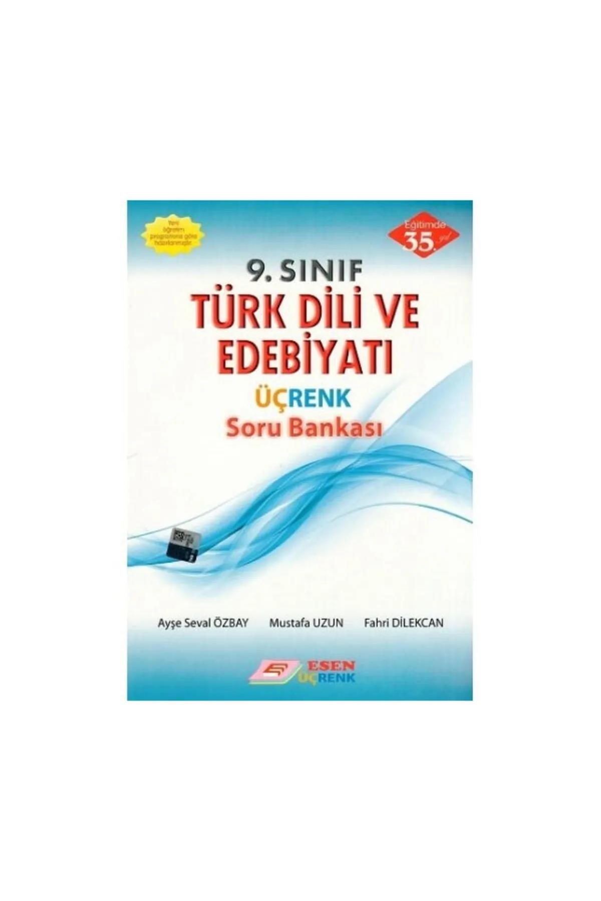 Esen 9.Sınıf Türk Dili Edebiyatı Üçrenk Soru BankasıEsen 9.Sınıf Türk Dili Edebiyatı Üçrenk Soru Bankası - Kirtasiyem.net9.Sınıf