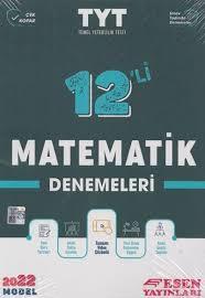 Esen Tyt 12' Li Matematik DenemeleriEsen Tyt 12' Li Matematik Denemeleri - Kirtasiyem.netDiğer Kırtasiye Ürünleri