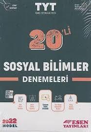 Esen Tyt 20' Li Sosyal Bilimler DenemeleriEsen Tyt 20' Li Sosyal Bilimler Denemeleri - Kirtasiyem.netDiğer Kırtasiye Ürünleri