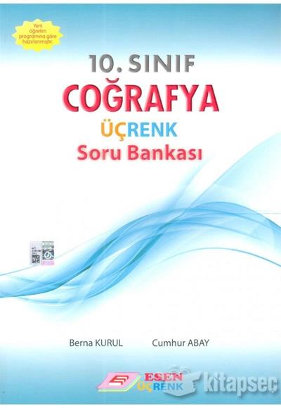 Esen Üçrenk 10. Sınıf Coğrafya Soru BankasıEsen Üçrenk 10. Sınıf Coğrafya Soru Bankası - Kirtasiyem.net10.Sınıf