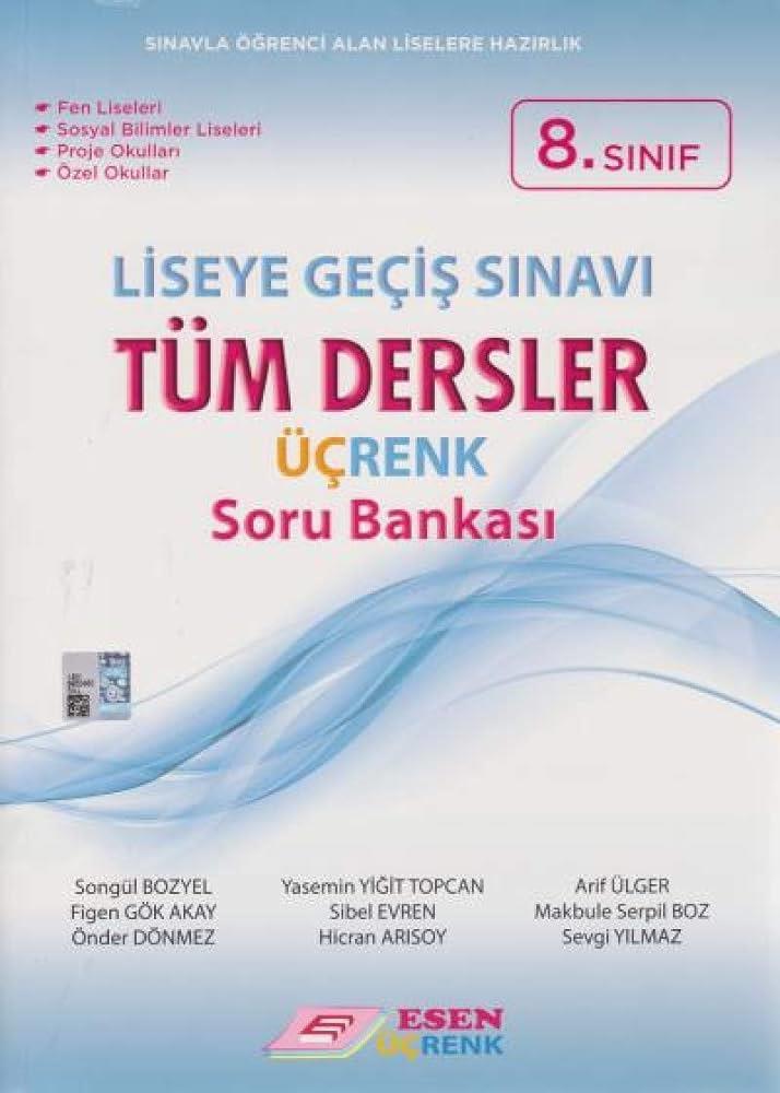 Esen Üçrenk 8. Sınıf Lgs Tüm Dersler Soru Bankası YeniEsen Üçrenk 8. Sınıf Lgs Tüm Dersler Soru Bankası Yeni - Kirtasiyem.net8.Sınıf