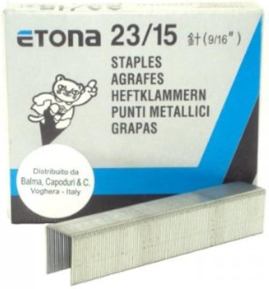 Etona Zımba Teli 23/15Etona Zımba Teli 23/15 - Kirtasiyem.netZımba Telleri