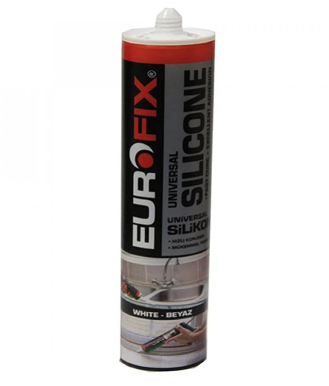 Eurofix  Beyaz Silikon 280 GrEurofix  Beyaz Silikon 280 Gr - Kirtasiyem.netSilikon Ve Silikon Tabancaları