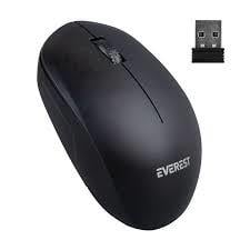 EVEREST Mause SMW-88 USB 2.4 Ghz Kablosuz SiyahMouse