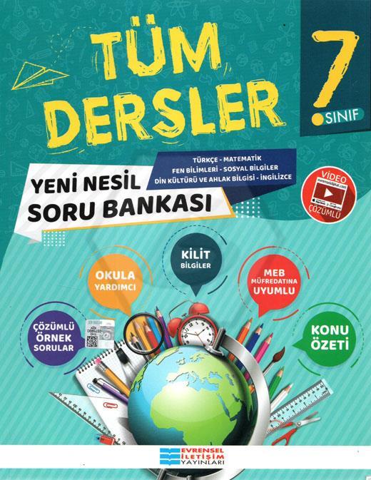 Evrensel 7. Sınıf Tüm Dersler Soru BankasıEvrensel 7. Sınıf Tüm Dersler Soru Bankası - Kirtasiyem.net7.Sınıf