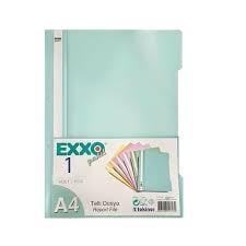 Exxo Pp Pastel Telli Dosya A4/800 Turkuaz 50 liExxo Pp Pastel Telli Dosya A4/800 Turkuaz (1 adet) - Kirtasiyem.netTelli Dosyalar