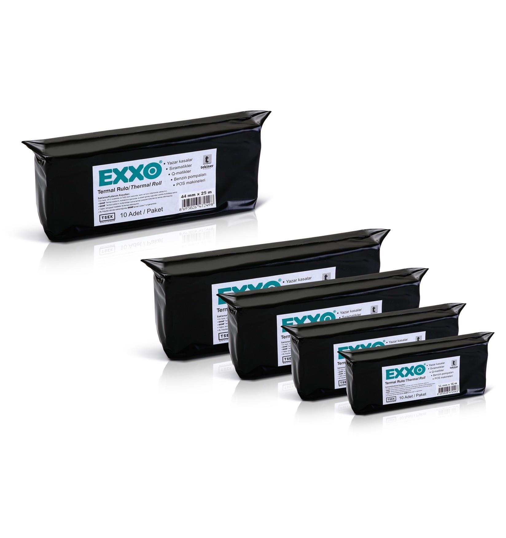 Exxo Termal Rulo 56X25Exxo Termal Rulo 56X25 - Kirtasiyem.netTermal Rulolar