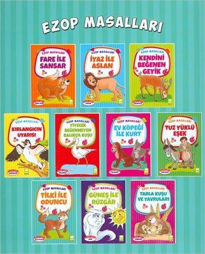 Ezop Masalları Büyük Boy 10 Kitap TakımEzop Masalları Büyük Boy 10 Kitap Takım - Kirtasiyem.netHikaye Kitabı Setleri
