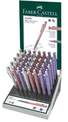 Faber Castell Apollo Versatil Kalem 0.5 - 0.7 Pastel Renkler  40 Lı StandFaber Castell Apollo Versatil Kalem 0.5 - 0.7 Pastel Renkler  40 Lı Stand - Kirtasiyem.netVersatil ( Uçlu ) Kalemler