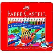Faber Castell Aquarell Boya Kalemi 24 Lü Metal KutuFaber Castell Aquarell Boya Kalemi 24 Lü Metal Kutu - Kırtasiyem.netAQUARELL BOYA KALEMLERİ