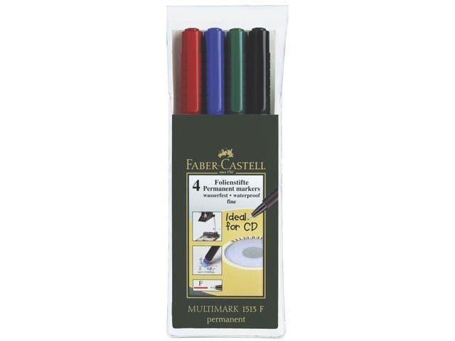 Faber Castell Asetat Kalemi (F) 4 Lü PoşetFaber Castell Asetat Kalemi (F) 4 Lü Poşet - Kirtasiyem.netAsetat Kalemi