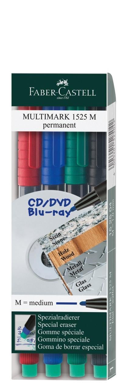 Faber Castell Asetat Kalemi (M) 4 Lü PoşetFaber Castell Asetat Kalemi (M) 4 Lü Poşet - Kirtasiyem.netAsetat Kalemi