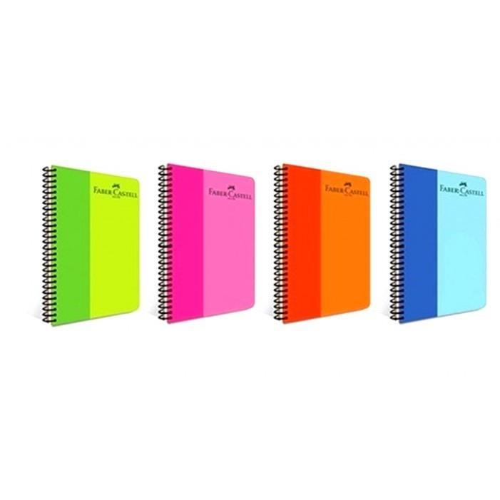 Faber Castell Bicolor Plastik Kapak Spiralli Defter 120 Yaprak Kareli YeniFaber Castell Bicolor Plastik Kapak Spiralli Defter 120 Yaprak Kareli Yeni - Kirtasiyem.netSpiralli Plastik Kapak Defterler