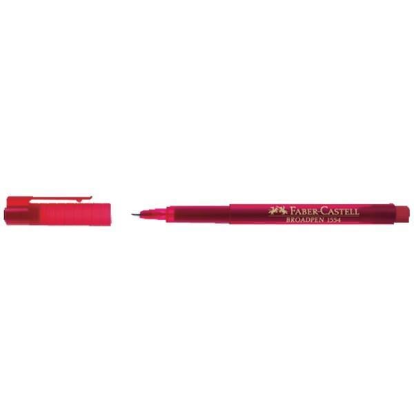 Faber Castell Broadpen İnce Uçlu Kalem KırmızıFaber Castell Broadpen İnce Uçlu Kalem Kırmızı - Kırtasiyem.netKeçeli Kalemler