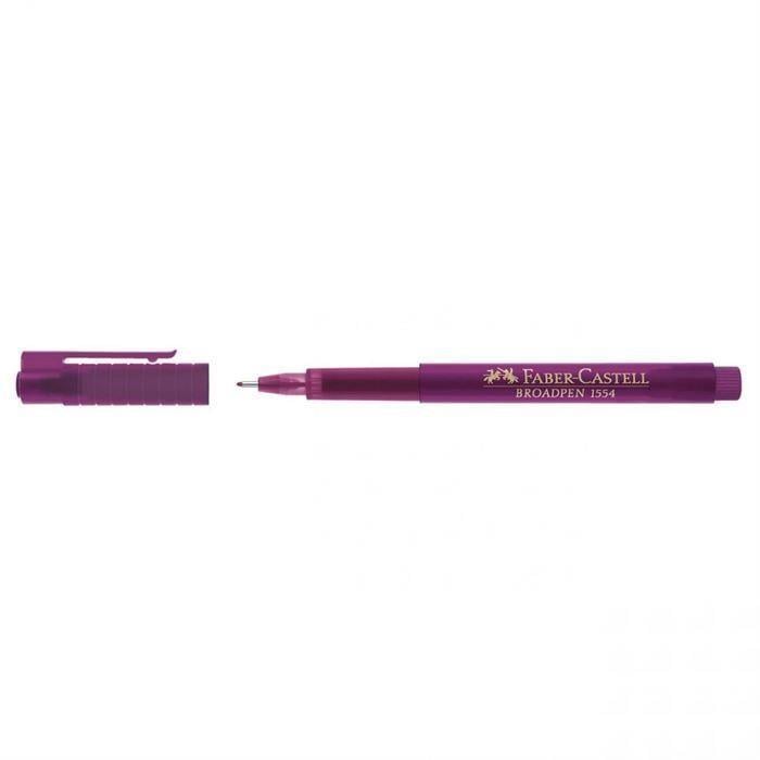 Faber Castell Broadpen İnce Uçlu Kalem MagentaFaber Castell Broadpen İnce Uçlu Kalem Magenta - Kırtasiyem.netKeçeli Kalemler
